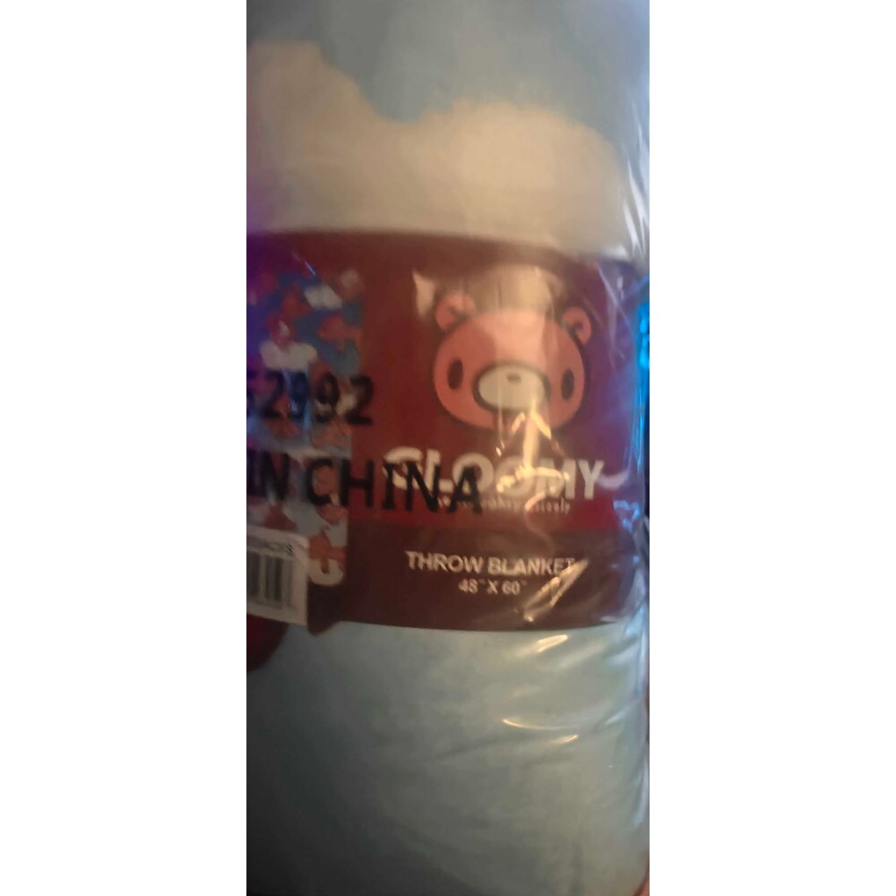 Culture Fly Gloomy Bear All Over Print Throw Blanket